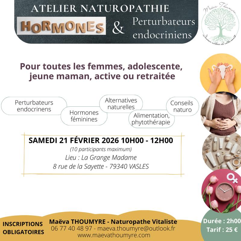 Atelier Hormones &amp; Naturopathie
