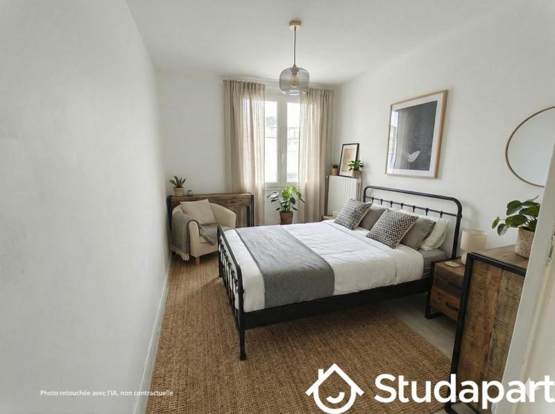 Chambre - 13 m² - 1 pièce