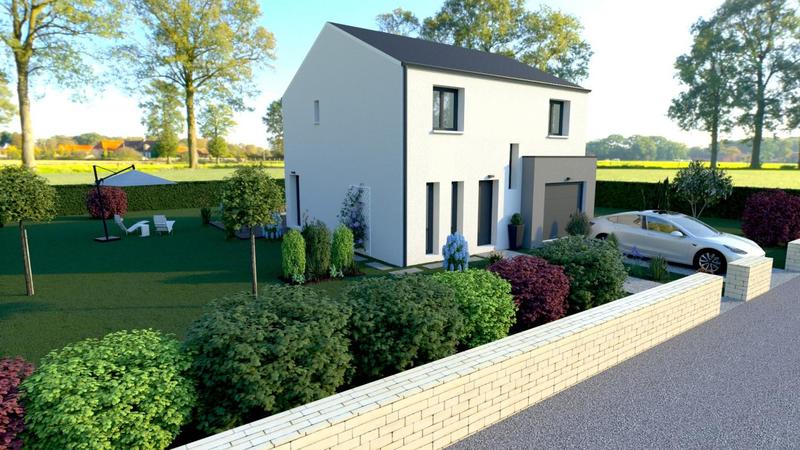 Maison - 95 m² - 5 pièces