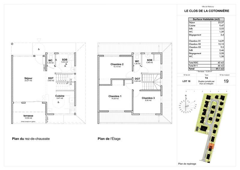 Maison - 84 m² - 4 pièces