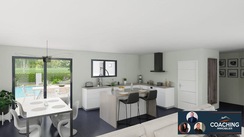 Maison - 90 m² - 5 pièces