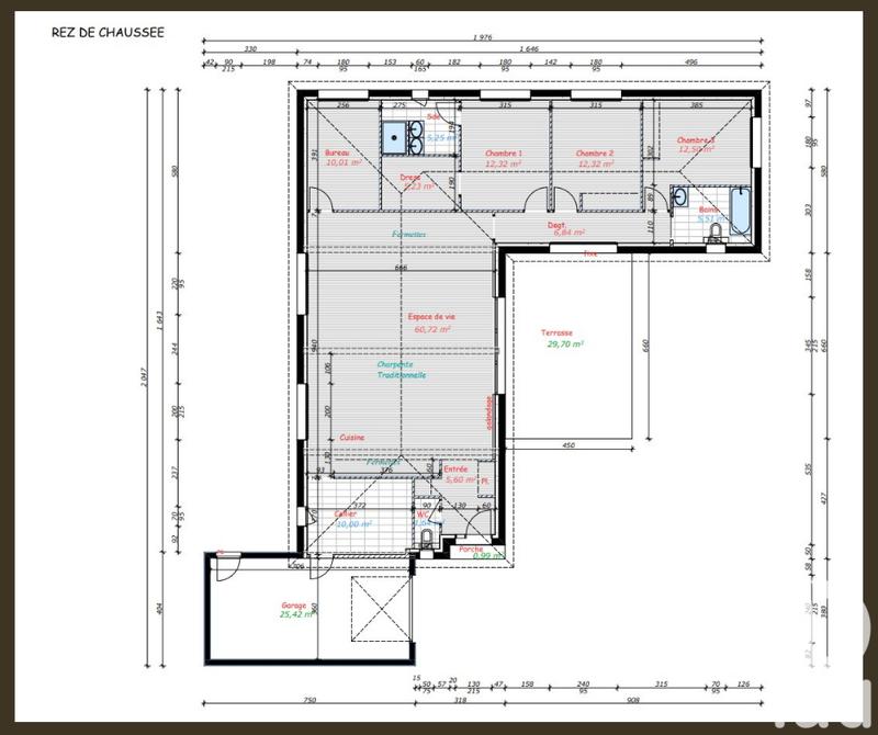 Maison - 148 m² - 5 pièces
