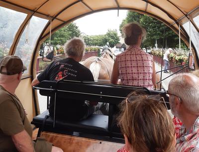 Balade en calèche en groupe