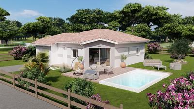 Maison - 60 m² - 3 pièces