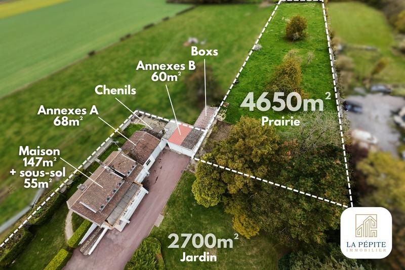 Maison - 147 m² - 9 pièces