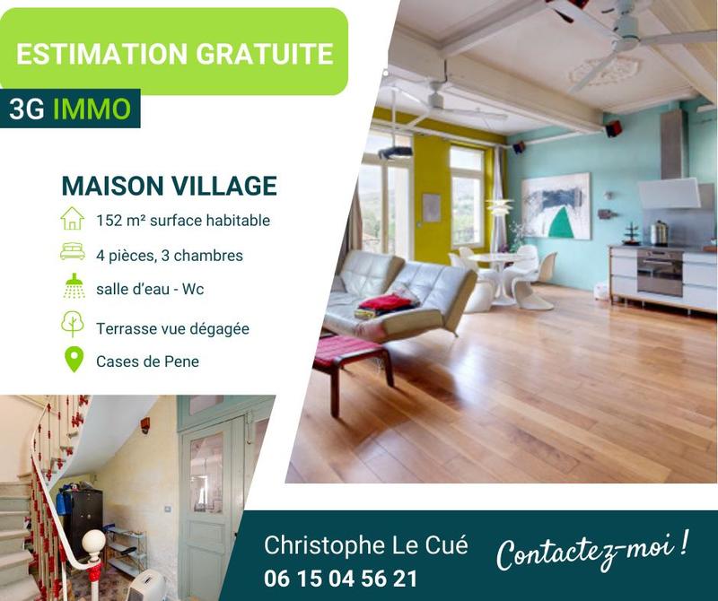 Maison de village - 152 m² - 4 pièces