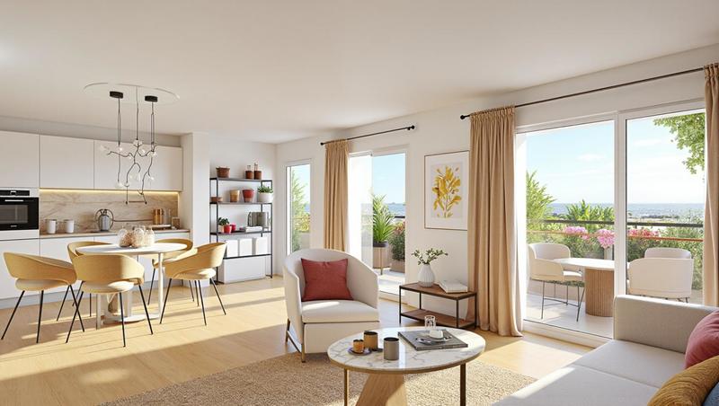 Appartement - 26 à 73 m² - 1 à 4 pièces