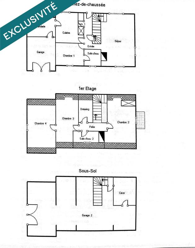 Maison - 140 m² - 5 pièces