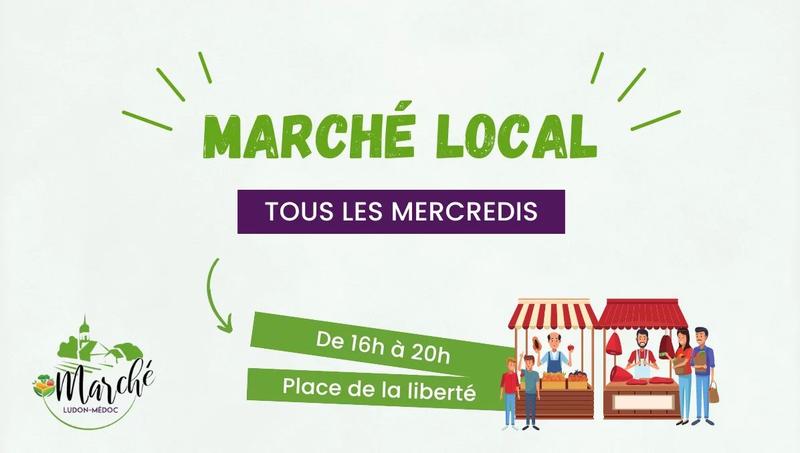 Marché hebdomadaire - Ludon-Médoc
