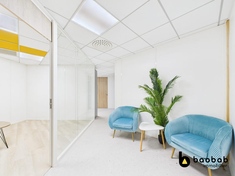 Bureau - 21 m² - 1 pièce