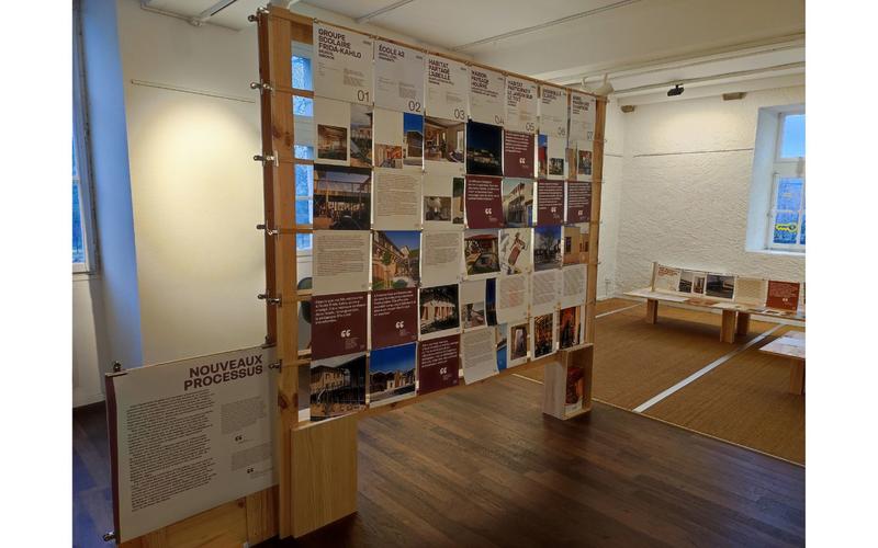 Visite de l'exposition "Arch!frugale : 28 exemples inspirants en Nouvelle-Aquitaine"