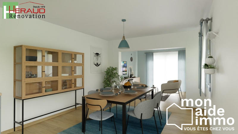 Maison - 93 m² - 5 pièces