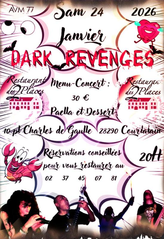 Dark Revenges Live au Resto des 2 Places