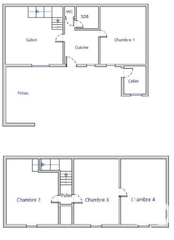 Maison de village - 158 m² - 8 pièces