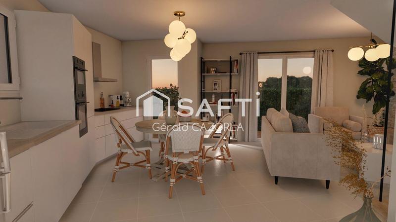 Maison - 66 m² - 3 pièces