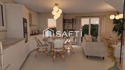 Maison - 66 m² - 3 pièces