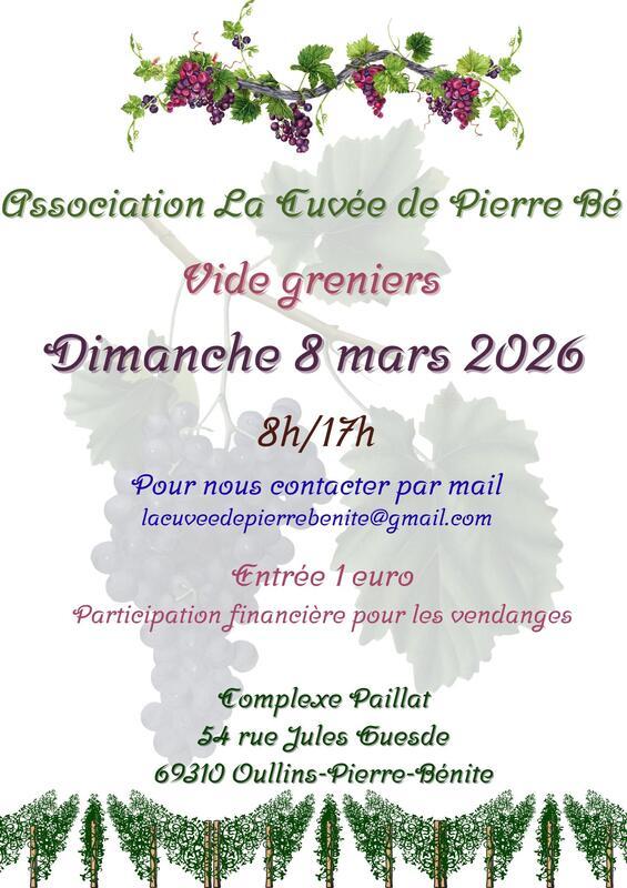 Vide grenier de la cuvée de pierre bé