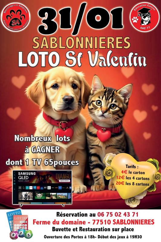 Loto de la Saint Valentin