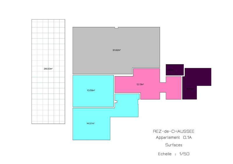 Appartement - 77 m² - 3 pièces