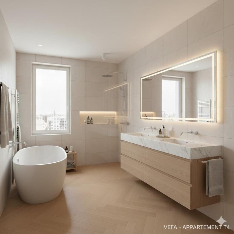 Appartement - 90 m² - 4 pièces