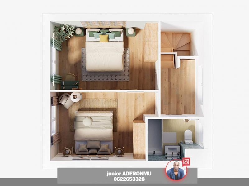 Maison - 71 m² - 3 pièces