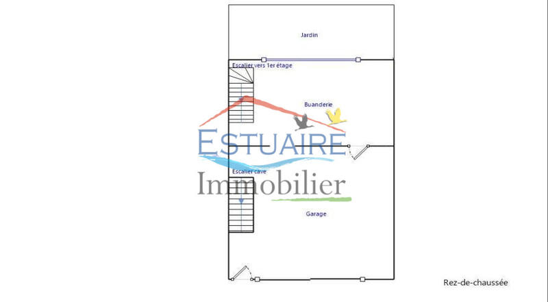 Maison ancienne - 55 m² - 3 pièces