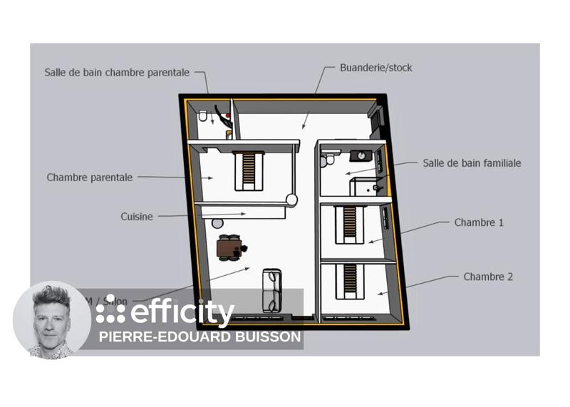 Appartement - 88 m² - 4 pièces