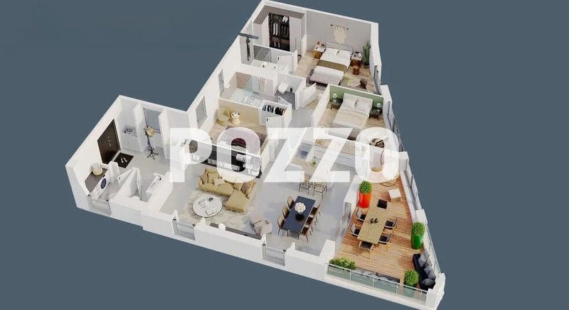 Appartement - 112 m² - 5 pièces