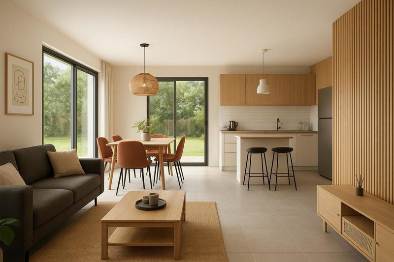 Maison - 80 m² - 4 pièces