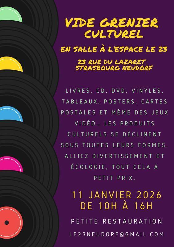 Vide grenier culturel