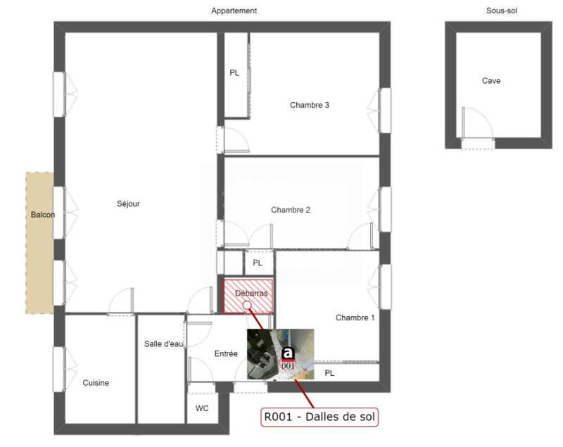 Appartement - 75 m² - 4 pièces