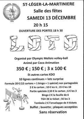 Loto - Olympic Mellois Volley-Ball