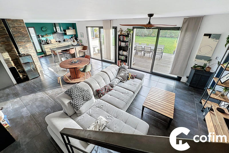 Maison contemporaine - 120 m² - 5 pièces
