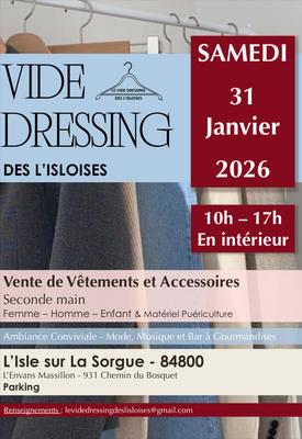 Le vide dressing des l’isloises