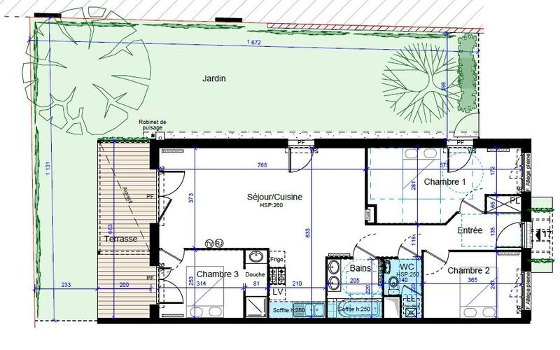 Maison contemporaine - 82 m² - 4 pièces