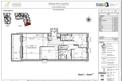 Appartement - 80 m² - 4 pièces