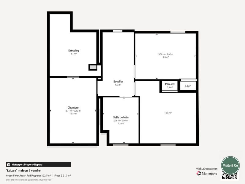 Maison traditionnelle - 73 m² - 4 pièces