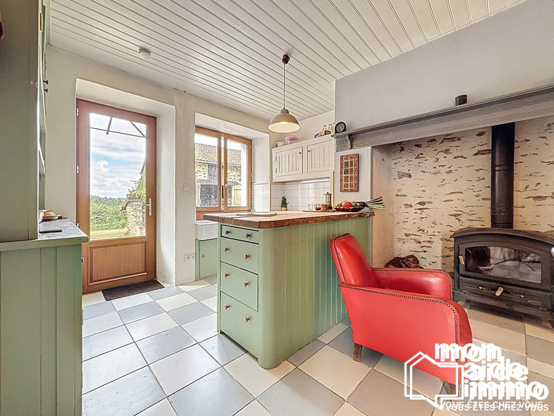 Maison ancienne - 90 m² - 3 pièces