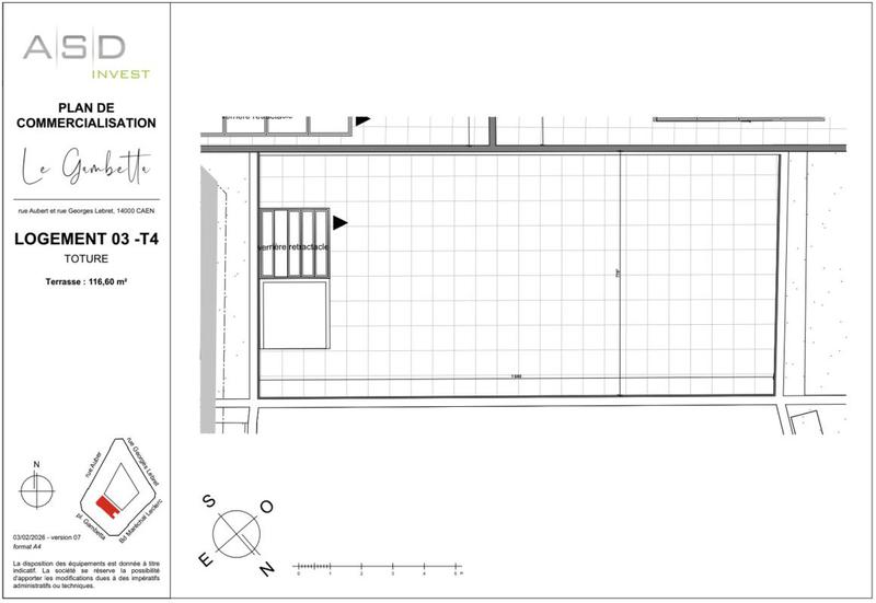 Appartement - 134 m² - 4 pièces