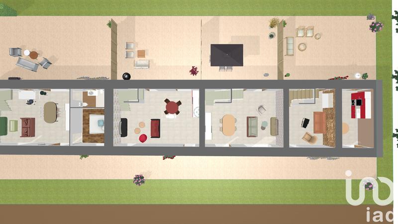 Maison - 190 m² - 2 pièces