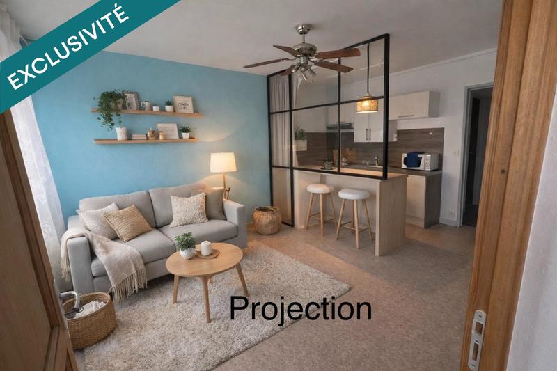 Appartement - 36 m² - 2 pièces