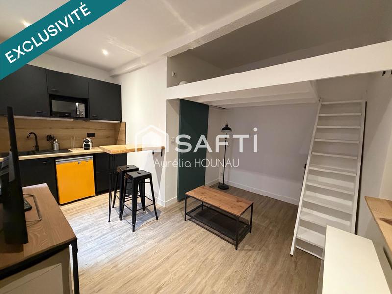 Appartement - 19 m² - 1 pièce