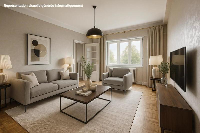 Appartement - 90 m² - 3 pièces