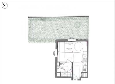 Appartement - 29 m² - 1 pièce