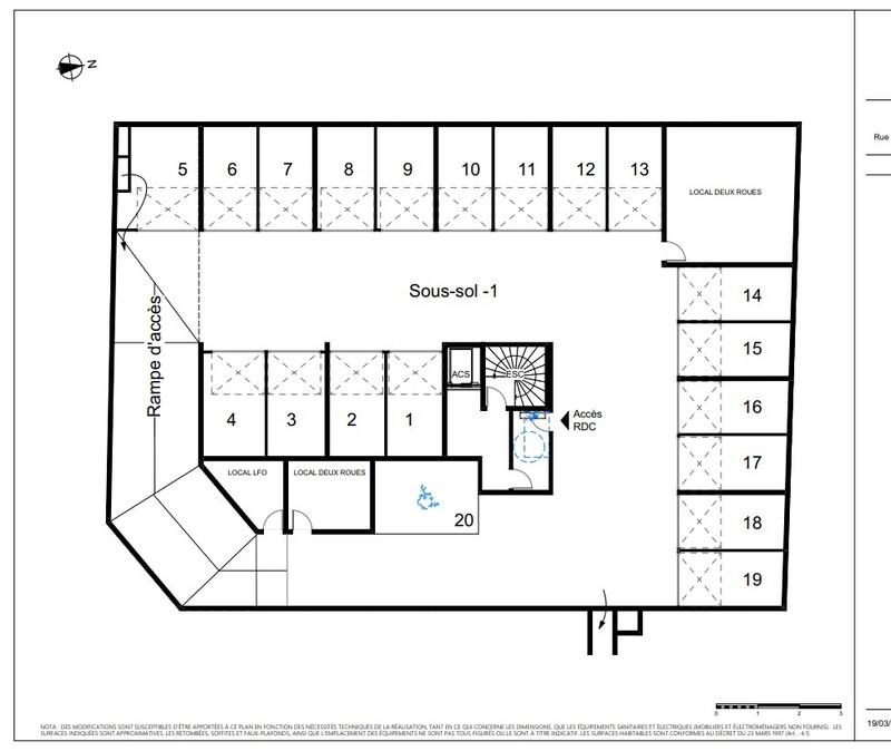 Appartement - 44 m² - 2 pièces