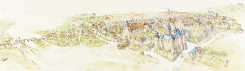 Exposition des oeuvres de Jean Chen au Bureau d'Information Touristique