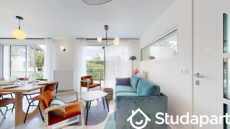 Chambre - 12 m² - 1 pièce