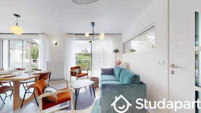 Chambre - 12 m² - 1 pièce