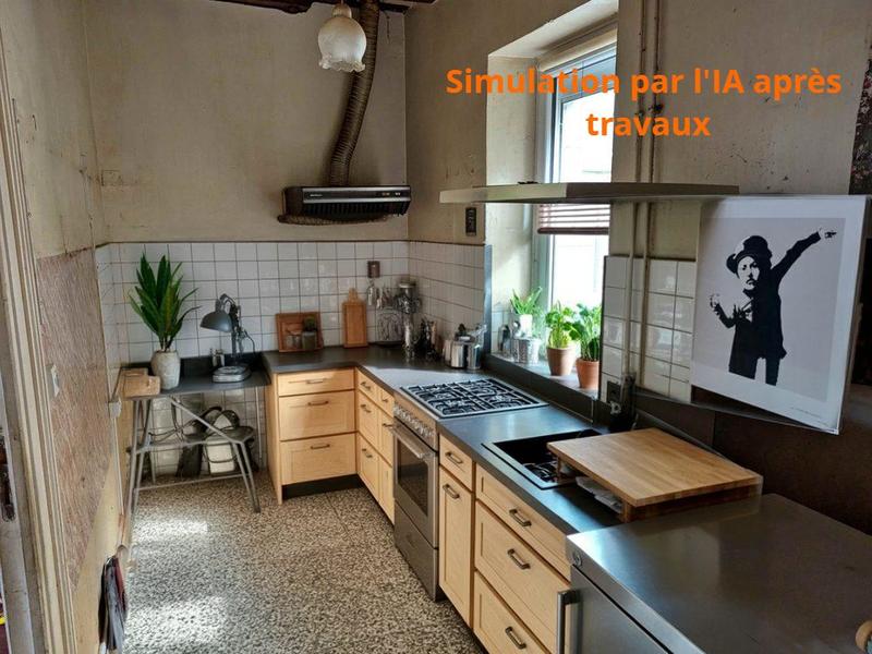 Maison ancienne - 85 m² - 3 pièces