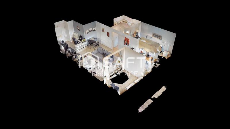 Appartement - 48 m² - 2 pièces